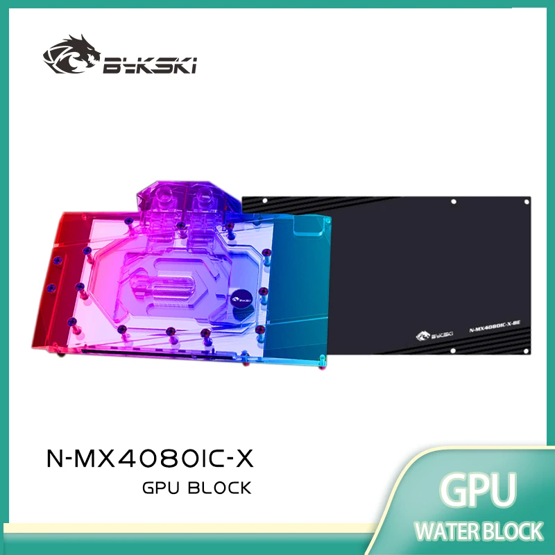 Rtx 4080 Water Cooling Block - Блок охлаждения GPU Bykski для видеокарты