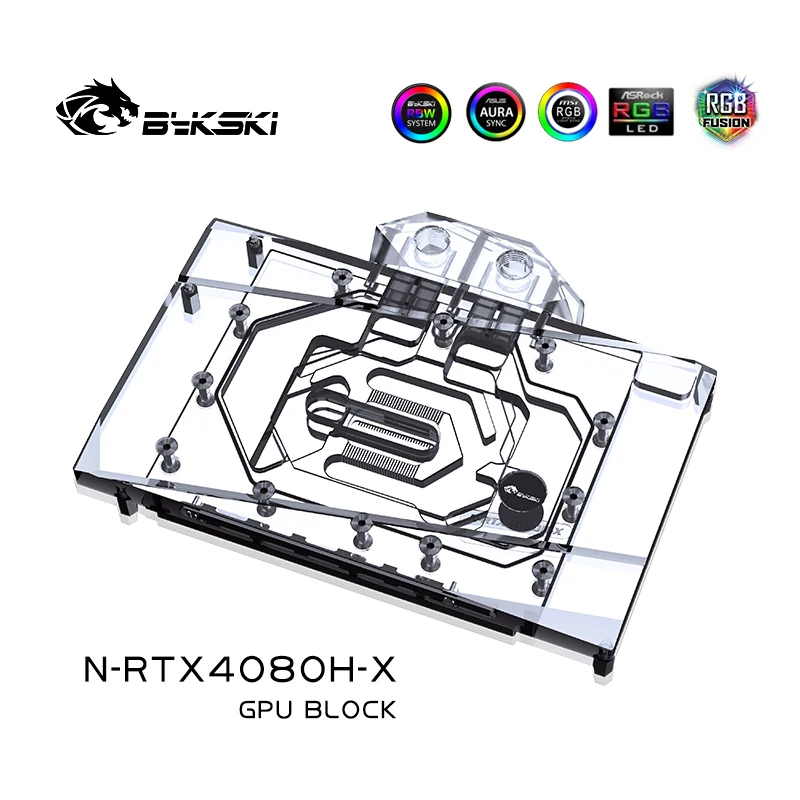 Блок графического процессора B – обзор и цена Rtx 4080 Water Cooling Block