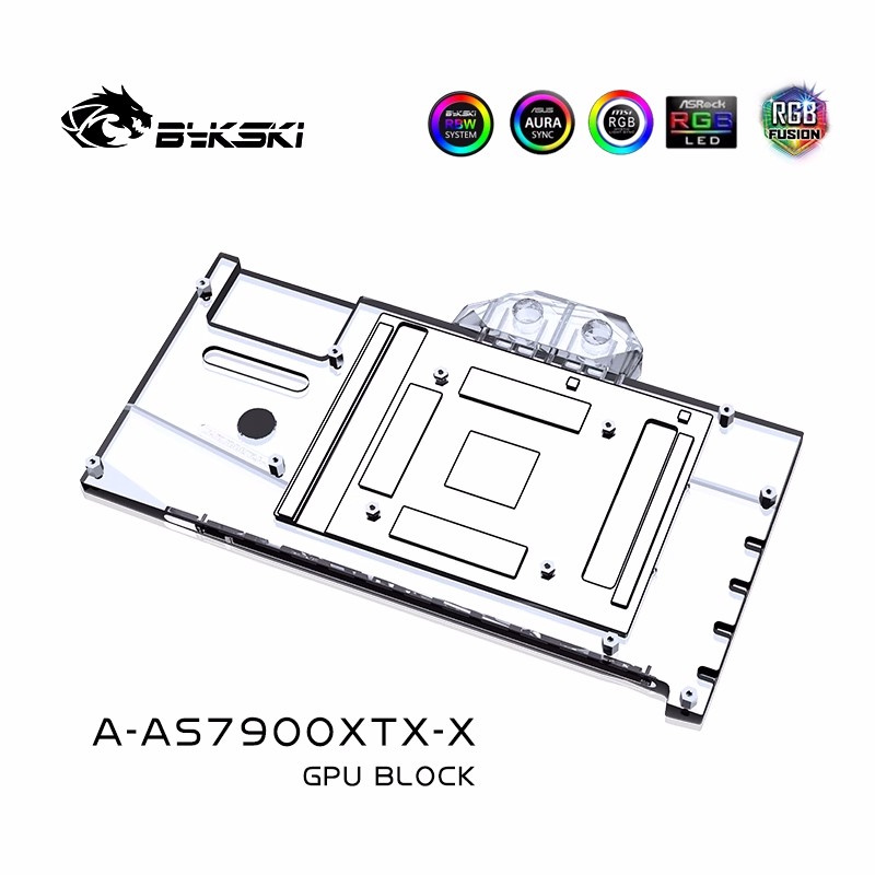 Водоблок Bykski для видеокарты – обзор и цена Rx 7900 Xt 20Gb